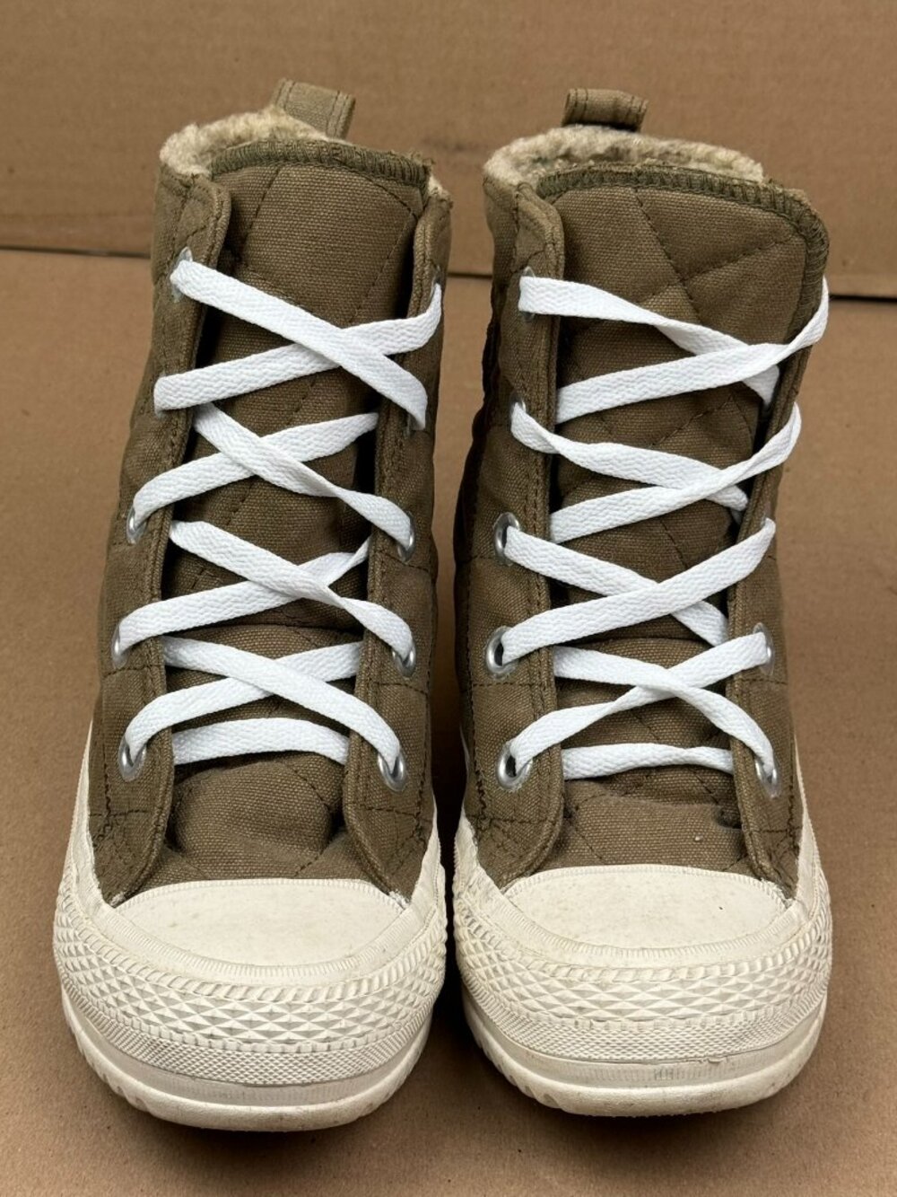 Converse All Star High Top Sneakers Womens No Tag See Measurements Insole 8.5inc - Picture 1 of 9